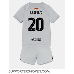Barcelona Sergi Roberto #20 Tredje tröja Barn 2022-23 Kortärmad (+ korta byxor)